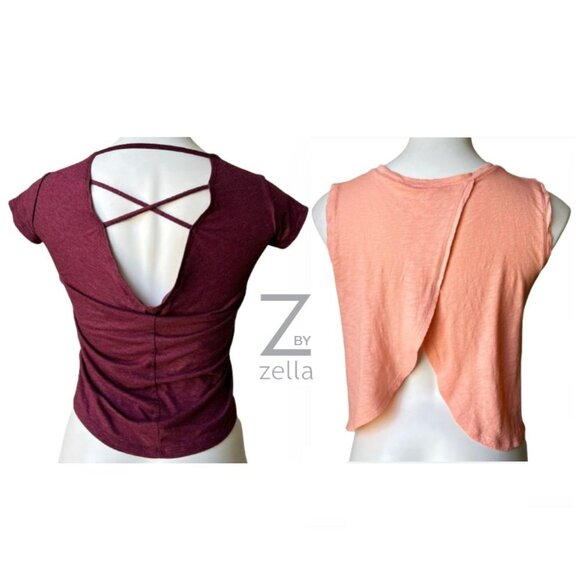 Norstrom's Z by Zella Girl 2 Active Performance Tee Bundle, M (8/10) - Picture 1 of 11